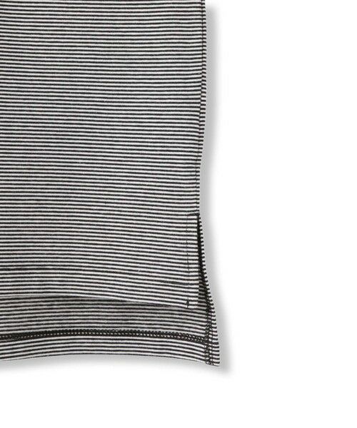 QUEENS COURT / クイーンズコート カットソー | ナローボーダーステートメントTシャツ | 詳細11