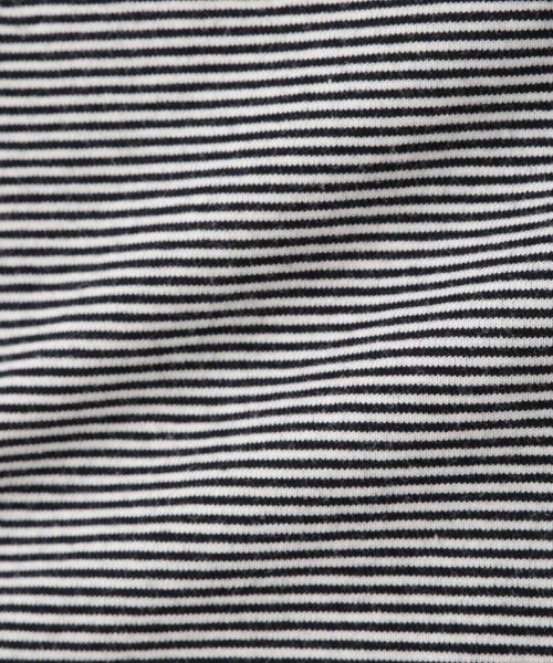 QUEENS COURT / クイーンズコート カットソー | ナローボーダーステートメントTシャツ | 詳細12