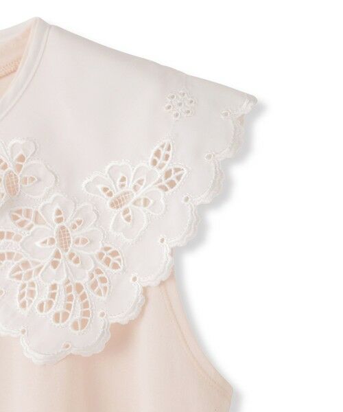 QUEENS COURT / クイーンズコート カットソー | セパレートスカラップレースカラープルオーバー | 詳細23