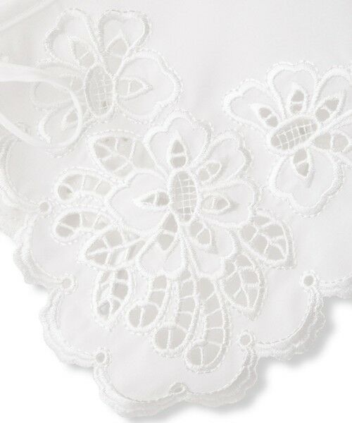 QUEENS COURT / クイーンズコート カットソー | セパレートスカラップレースカラープルオーバー | 詳細25