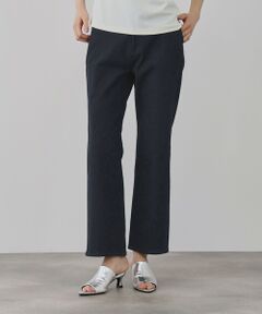 QUEENS COURT / クイーンズコート デニムパンツ | コンフォールストレッチセミフレアデニム