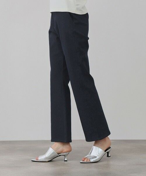 QUEENS COURT / クイーンズコート デニムパンツ | コンフォールストレッチセミフレアデニム | 詳細1