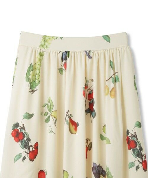 QUEENS COURT / クイーンズコート ミニ・ひざ丈スカート | フルーツモチーフフレアスカート | 詳細4