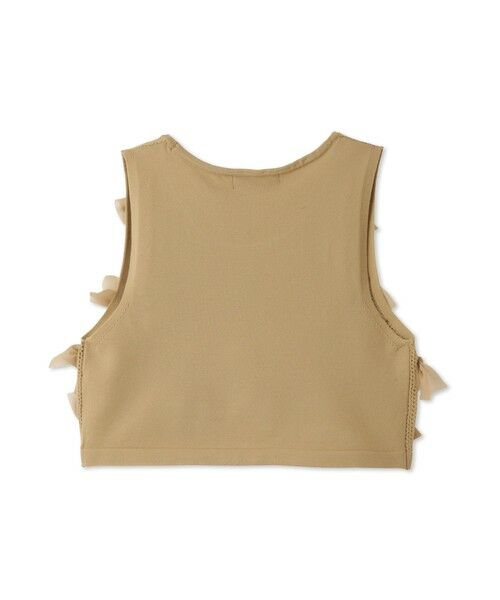 QUEENS COURT / クイーンズコート ダウンジャケット・ベスト | ブルーミングリボンニットベスト | 詳細18