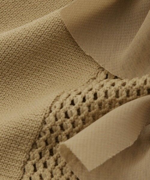 QUEENS COURT / クイーンズコート ダウンジャケット・ベスト | ブルーミングリボンニットベスト | 詳細23