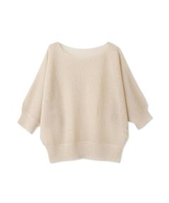 QUEENS COURT / クイーンズコート ニット・セーター | リネニースパークリングニットプルオーバー