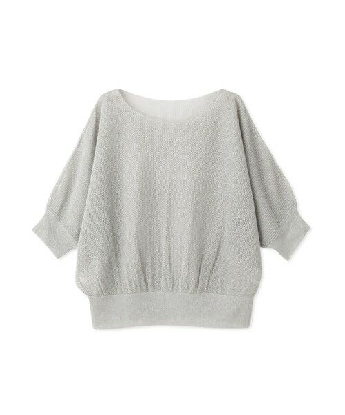 QUEENS COURT / クイーンズコート ニット・セーター | リネニースパークリングニットプルオーバー | 詳細16