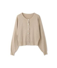 QUEENS COURT / クイーンズコート カーディガン・ボレロ | ニュアンスメタルボタンニットカーディガン
