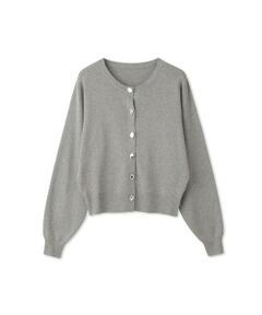 QUEENS COURT / クイーンズコート カーディガン・ボレロ | ニュアンスメタルボタンニットカーディガン