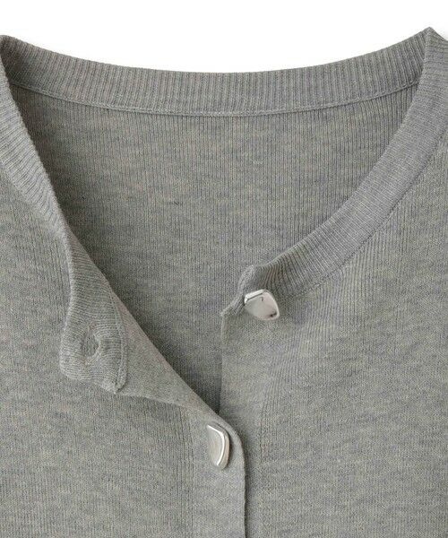 QUEENS COURT / クイーンズコート カーディガン・ボレロ | ニュアンスメタルボタンニットカーディガン | 詳細5