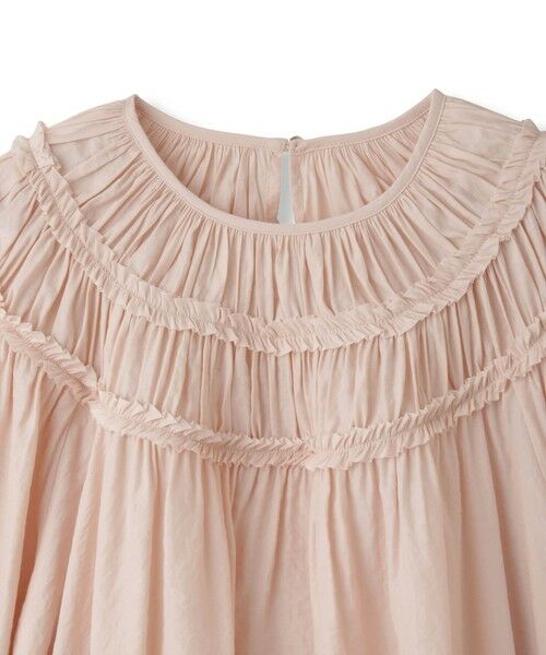 QUEENS COURT / クイーンズコート シャツ・ブラウス | DELAVEダブルギャザースモックブラウス | 詳細2