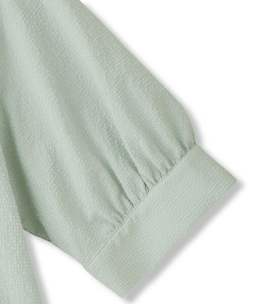 QUEENS COURT / クイーンズコート シャツ・ブラウス | カラミタンブラーハーフスリーブブラウス | 詳細3