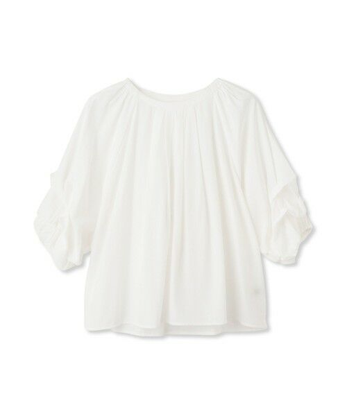 QUEENS COURT / クイーンズコート シャツ・ブラウス | ホイップタックスリーブブラウス | 詳細8