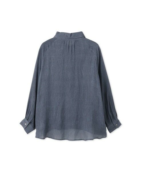 QUEENS COURT / クイーンズコート シャツ・ブラウス | レーヨンデニムドルマンブラウス | 詳細5