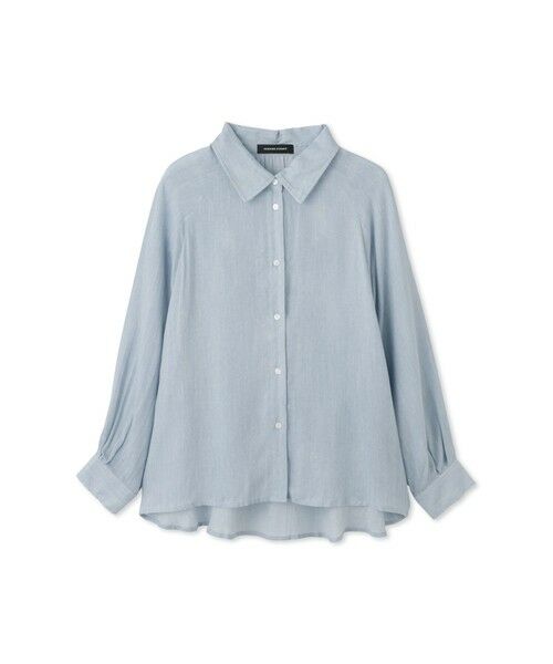 QUEENS COURT / クイーンズコート シャツ・ブラウス | レーヨンデニムドルマンブラウス | 詳細15