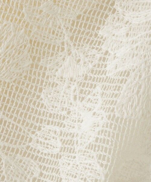 QUEENS COURT / クイーンズコート シャツ・ブラウス | ボタニカルフラワーフーディプルオーバー | 詳細13