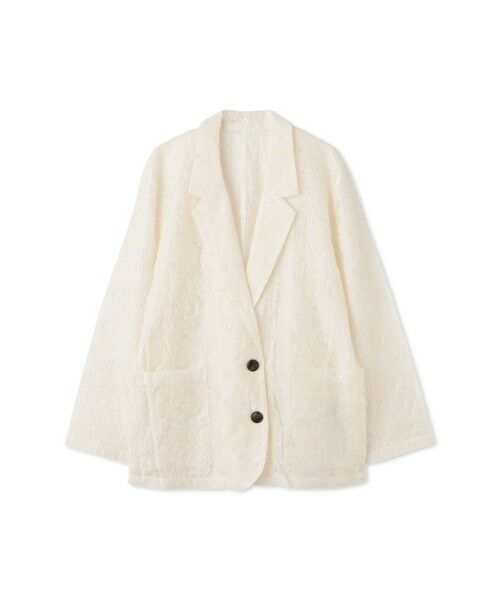 QUEENS COURT / クイーンズコート テーラードジャケット | エンブロイダリーテーラードジャケット | 詳細12