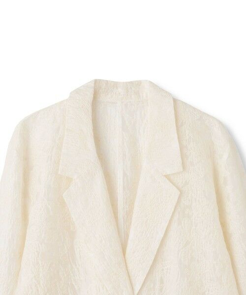 QUEENS COURT / クイーンズコート テーラードジャケット | エンブロイダリーテーラードジャケット | 詳細14