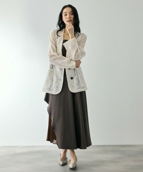 QUEENS COURT / クイーンズコート テーラードジャケット | エンブロイダリーテーラードジャケット | 詳細11