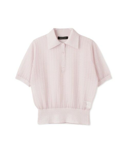 QUEENS COURT / クイーンズコート ニット・セーター | ヴィスコースポロニットプルオーバー | 詳細8