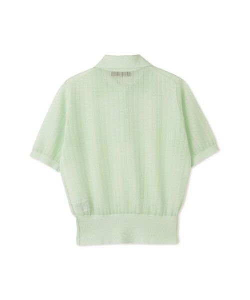 QUEENS COURT / クイーンズコート ニット・セーター | ヴィスコースポロニットプルオーバー | 詳細16