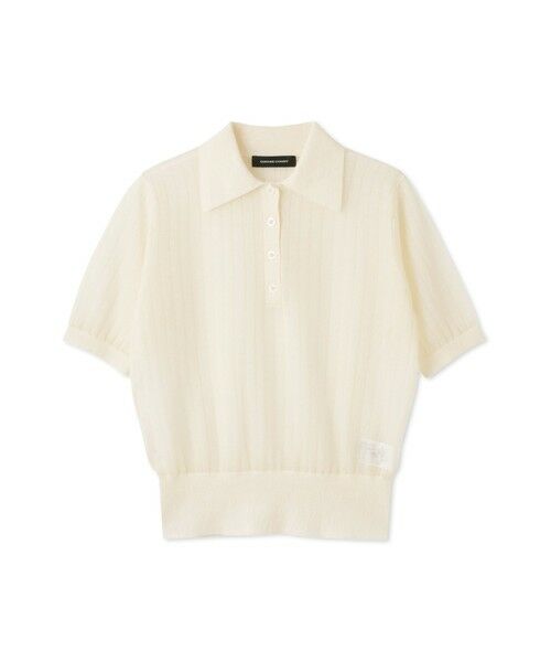 QUEENS COURT / クイーンズコート ニット・セーター | ヴィスコースポロニットプルオーバー | 詳細24