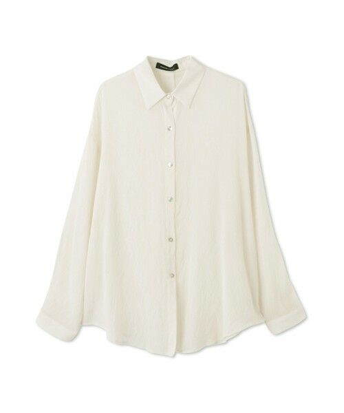 QUEENS COURT / クイーンズコート シャツ・ブラウス | リネニーヴェールステンカラーブラウス | 詳細25