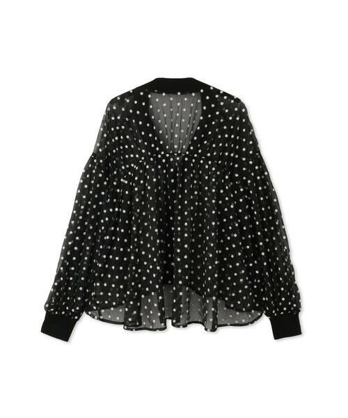 QUEENS COURT / クイーンズコート カーディガン・ボレロ | フラワー刺繍テキスタイルカーディガン | 詳細5