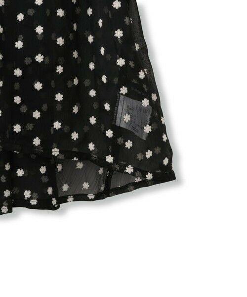 QUEENS COURT / クイーンズコート カーディガン・ボレロ | フラワー刺繍テキスタイルカーディガン | 詳細8