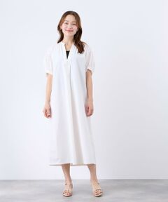 QUEENS COURT / クイーンズコート ロング・マキシ丈ワンピース | FLEXIES　4WAYクロススキッパーワンピース