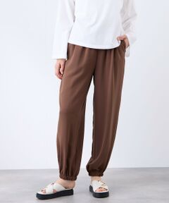 QUEENS COURT / クイーンズコート その他パンツ | 2WAYジョーゼットジョグパンツ