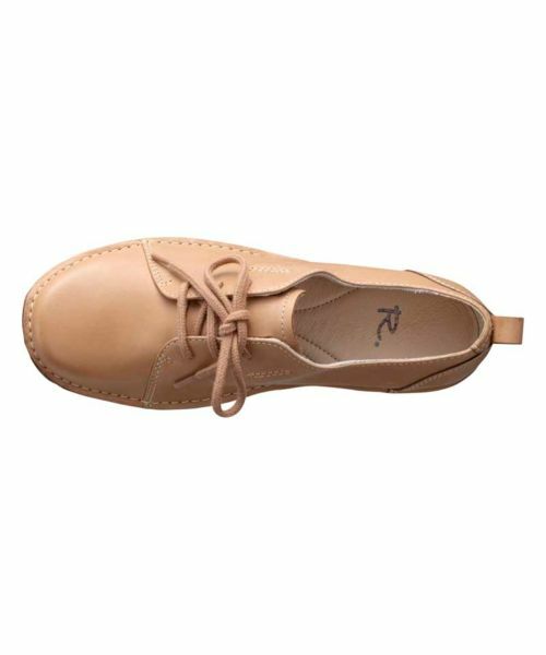 R. / アールドット フラットシューズ | アールドット S08C カジュアルレースアップ キャメル カジュアルシューズ | 詳細2