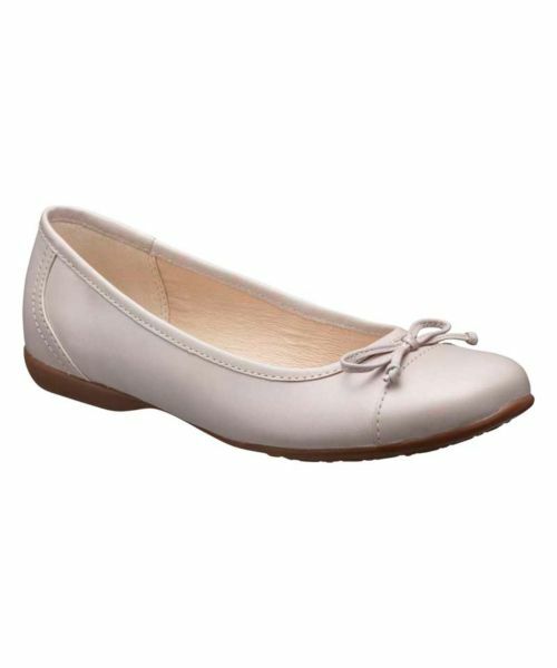 R. / アールドット フラットシューズ | アールドット S02C リボン付きフラットシューズ グレージュ フラットシューズ | 詳細1