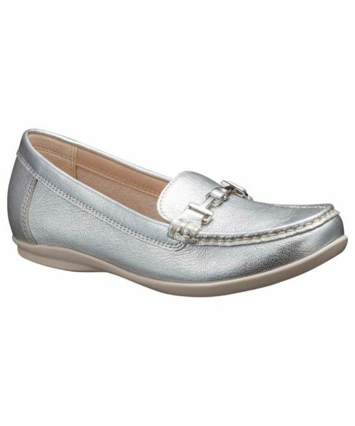 R. / アールドット フラットシューズ | R. S04C ビット付きフラットシューズ シルバー フラットシューズ | 詳細1