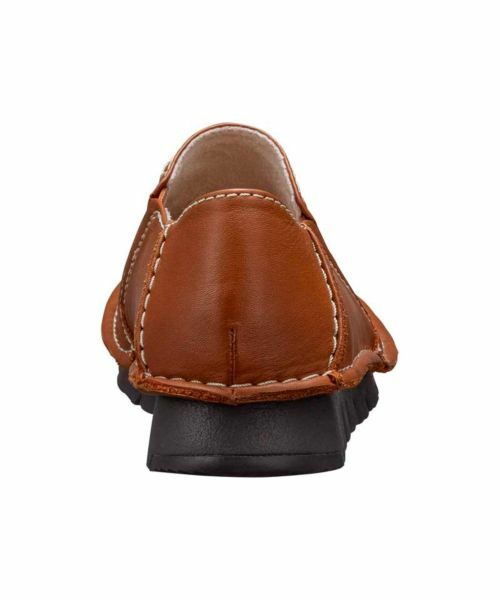 R. / アールドット フラットシューズ | R. S07C カジュアルスリッポン ブラウン カジュアルシューズ | 詳細3