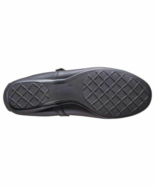 R. / アールドット フラットシューズ | R. S18C ベルテッドバレエシューズ ブラック フラットシューズ | 詳細4