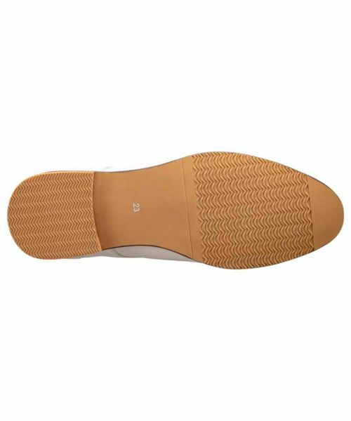 R. / アールドット フラットシューズ | R. S19C ストレートチップ アイボリー フラットシューズ | 詳細4