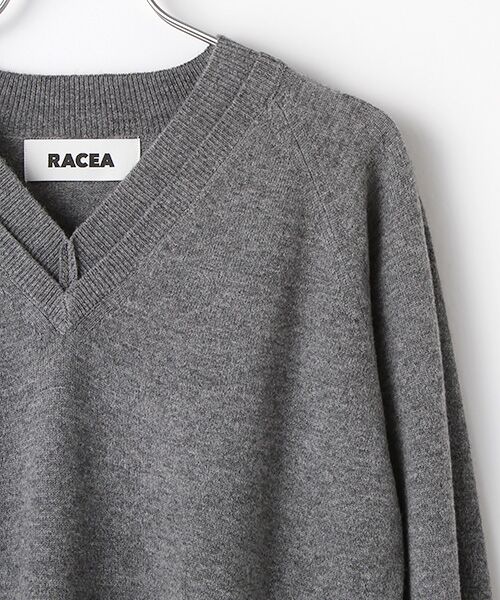 RACEA / ラシア ニット・セーター | Ｖネックニットプルオーバー | 詳細3