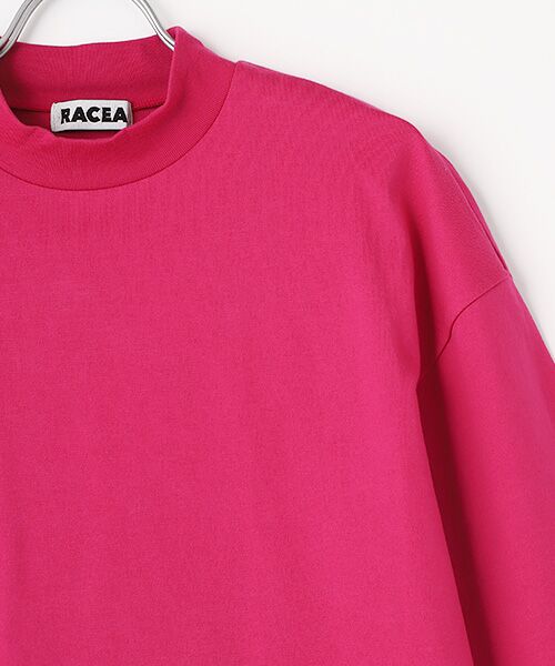 RACEA / ラシア Tシャツ | モックネック5分袖Tシャツ | 詳細5
