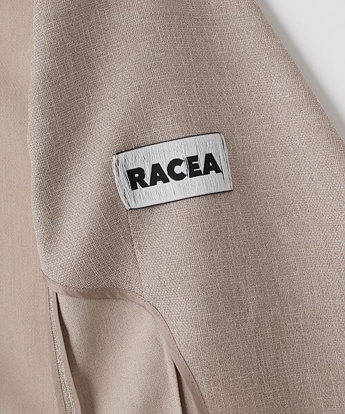 RACEA / ラシア テーラードジャケット | リネンライクダブルジャケット | 詳細5
