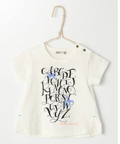 夏物　花柄ハートプリントＴシャツ