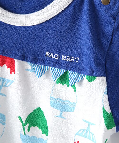 Rag Mart / ラグマート Tシャツ | ヨーク・袖切り替え　夏の風物詩柄竹天竺Tシャツ | 詳細1