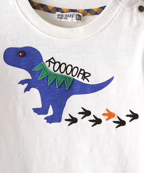 Rag Mart / ラグマート Tシャツ | ロングスリーブＴシャツ 恐竜柄 | 詳細6