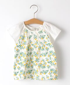 花柄Tシャツ