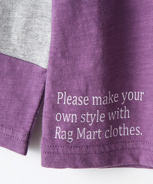 Rag Mart / ラグマート Tシャツ | バイカラー切り替えTシャツ | 詳細4