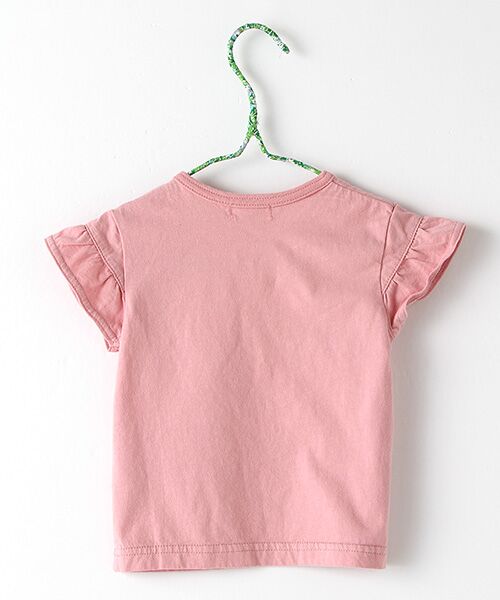 Rag Mart / ラグマート Tシャツ | フリル袖プリントＴシャツ　花柄 | 詳細2