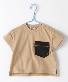 ポケット付きTシャツ