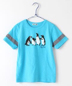 動物プリントTシャツ