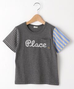 袖切り替えTシャツ