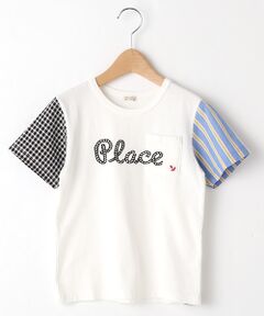 袖切り替えTシャツ